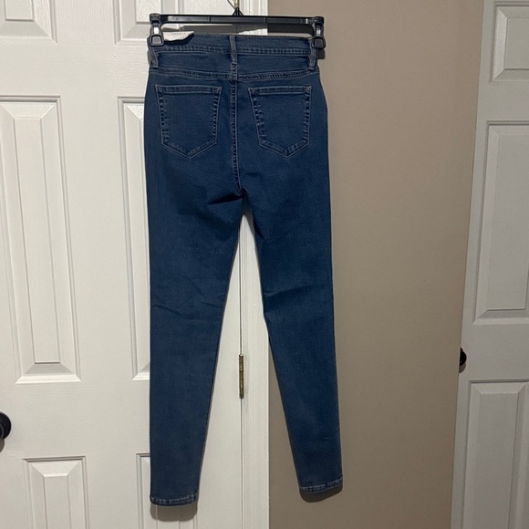 PacSun High Rise Dark Blue Jean Jeggings NWT - Picture 4 of 6